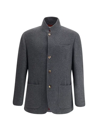 BRUNELLO CUCINELLI BRUNELLO CUCINELLI SINGLE BREASTED JACKETS