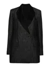 Brunello Cucinelli Long Sleeve Jacket In Dark Wash