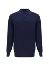 Brunello Cucinelli Sweaters In Blue