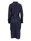 Brunello Cucinelli Long-sleeve Midi Dress