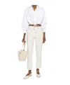 Brunello Cucinelli Long Sleeve Shirt In White