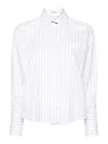 Brunello Cucinelli Hemd Mit Nadelstreifen In White