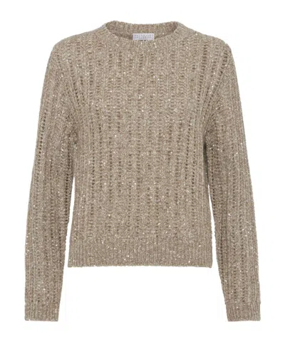 BRUNELLO CUCINELLI BRUNELLO CUCINELLI KNITTED JUMPER