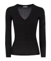Brunello Cucinelli Women Lightweight Cashmere And Silk Broad Rib Sweater