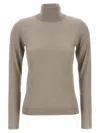 Brunello Cucinelli Sparkling Sweaters And Cardigans Beige