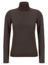 Brunello Cucinelli Sparkling Sweaters And Cardigans Brown