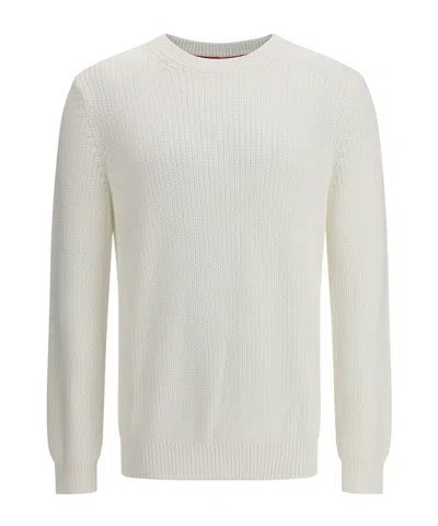 BRUNELLO CUCINELLI BRUNELLO CUCINELLI HALF ENGLISH RIBBED JUMPER