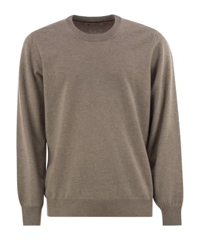 BRUNELLO CUCINELLI BRUNELLO CUCINELLI CREWNECK KNITTED JUMPER