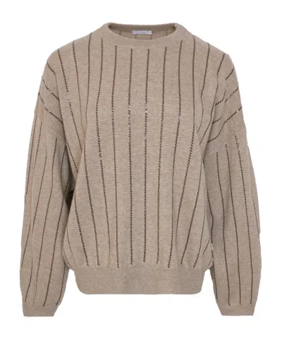 Brunello Cucinelli Long Sleeve Sweater