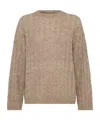 Brunello Cucinelli Dazzling Cable Sweatshirt