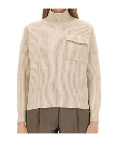BRUNELLO CUCINELLI LONG SLEEVE SWEATER