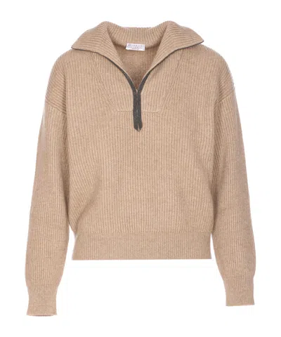 BRUNELLO CUCINELLI LONG SLEEVE SWEATER