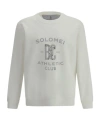 Brunello Cucinelli Maxi Print Sweatshirt In White