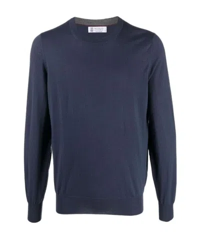 Brunello Cucinelli Long-sleeve Sweatshirt In Black