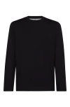 Brunello Cucinelli Long Sleeve T-shirt In Black