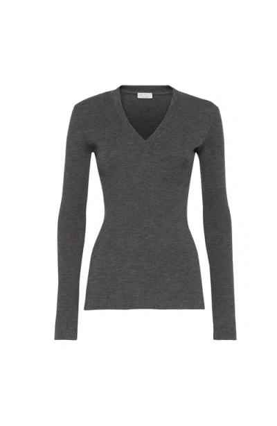 BRUNELLO CUCINELLI BRUNELLO CUCINELLI LONG SLEEVE T-SHIRT