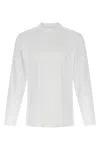 Brunello Cucinelli T-shirt Crew Neck Long Sleeves In White