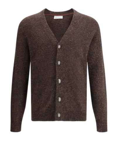 BRUNELLO CUCINELLI BRUNELLO CUCINELLI V-NECK CARDIGAN