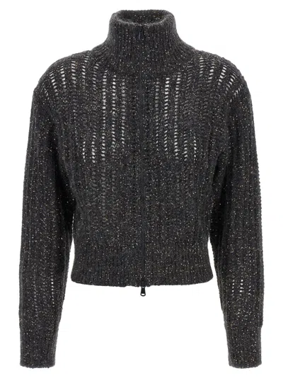 BRUNELLO CUCINELLI BRUNELLO CUCINELLI HIGH NECK CARDIGAN