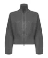 Brunello Cucinelli Long-sleeved Cardigan In Gray