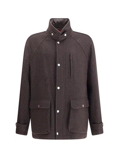 BRUNELLO CUCINELLI PATCH POCKET JACKET
