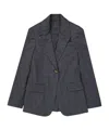 Brunello Cucinelli Wool Blazer Women In Black