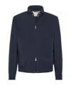 Brunello Cucinelli Water-resistant Bomber Jacket In Black