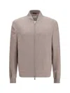 Brunello Cucinelli Cashmere Jacket In Brown