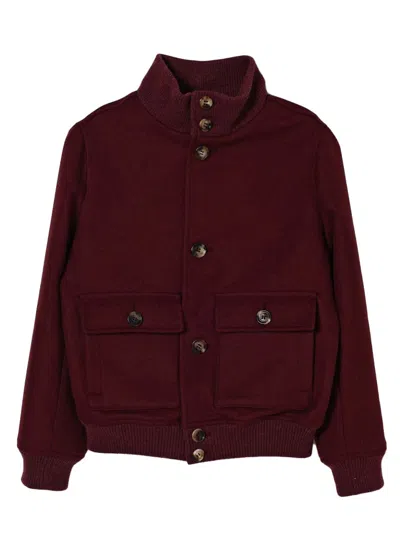 BRUNELLO CUCINELLI LONG-SLEEVED CASUAL JACKET