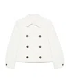 Brunello Cucinelli Cropped Jacket In White