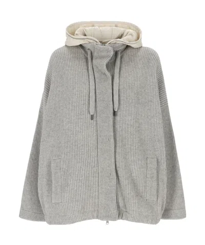 BRUNELLO CUCINELLI LONG-SLEEVED COTTON CLOTHES