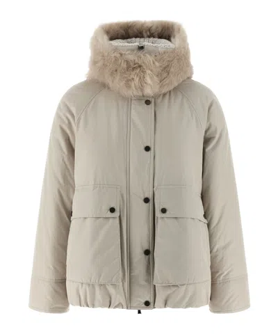 BRUNELLO CUCINELLI BRUNELLO CUCINELLI WATER-RESISTANT DOWN PARKA