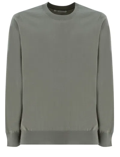 Brunello Cucinelli Long-sleeved Cotton Sweater In 2455+2719