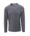 Brunello Cucinelli Long-sleeved Crew-neck T-shirt In Gray