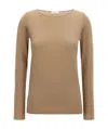 Brunello Cucinelli Sparkling Sweaters And Cardigans Gold In Brown