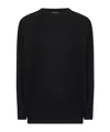 Brunello Cucinelli Long Sleeve Sweater In Blue