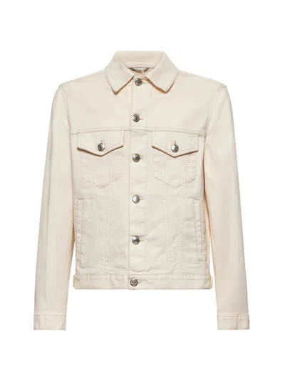 BRUNELLO CUCINELLI LONG SLEEVED DENIM JACKET
