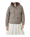 Brunello Cucinelli Women Reversible Wool And Silk Down Jacket In Brown