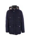 Brunello Cucinelli Padded Jacket In White