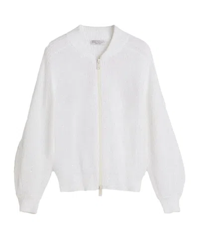 Brunello Cucinelli Long-sleeved Knitted Cardigan