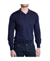 Brunello Cucinelli Long Sleeved Knitted Polo Shirt In Black