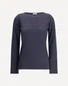 Brunello Cucinelli Sparkling Sweaters And Cardigans Blue