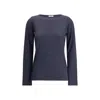 Brunello Cucinelli Sparkling Sweaters And Cardigans Blue