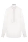 Brunello Cucinelli Cotton Shirt In White