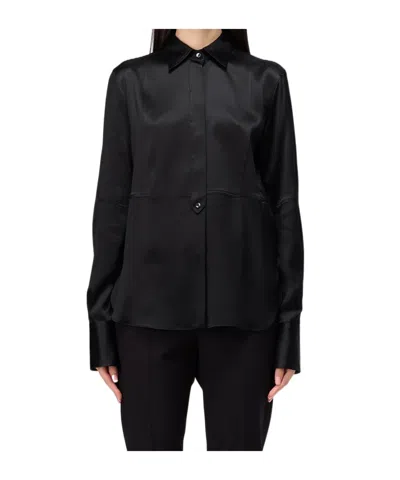 Brunello Cucinelli Long-sleeved Shirt In Black