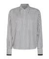 Brunello Cucinelli Shirt In Gray