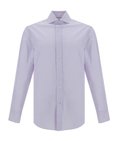 BRUNELLO CUCINELLI BRUNELLO CUCINELLI LONG-SLEEVED BUTTON-UP SHIRT
