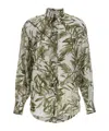 Brunello Cucinelli Long-sleeved Shirt In Green