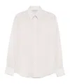 Brunello Cucinelli Long-sleeved Shirt In White