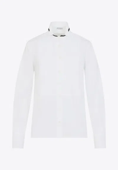 BRUNELLO CUCINELLI LONG-SLEEVED SHIRT